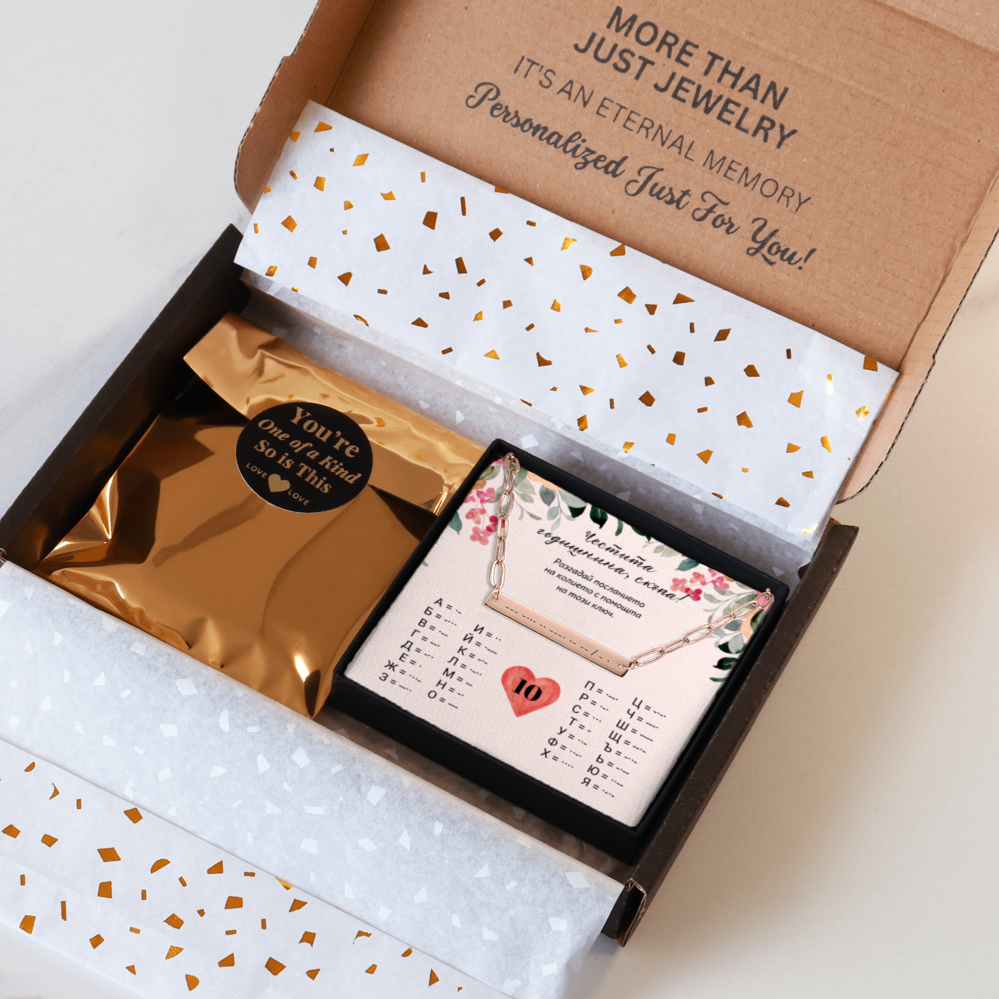 Уникален подарък за годишнина от сватба | UnderTheRainbowGifts