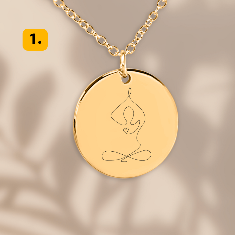 Персонализиран подарък за йога учителка | UnderTheRainbowGifts